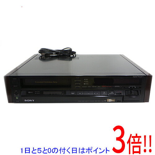 SONY EDV-6000 EDBeta　ベータデッキ　中古　ジャンク品 SONY EDV-6000 ED Beta ビデオデッキ 【中古整備品】 : サンクス電機