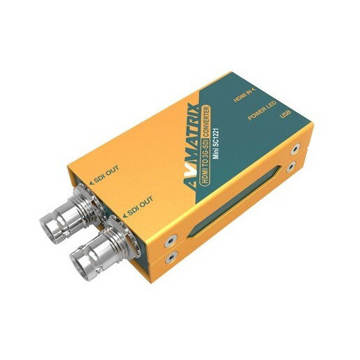 ADTECHNO エーディテクノ Mini SC1221 HDMI to 3G-SDI ミニコンバーター