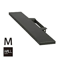 ナカムラ WALL TVスタンド V4・PRO対応サウンドバー棚板 幅95/Mサイズ EQUALS・WALLシリーズ サテンブラック M05000241