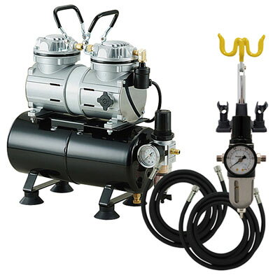 楽天市場】高儀 EARTH MAN アースマン ホビーコンプレッサーセット HCP