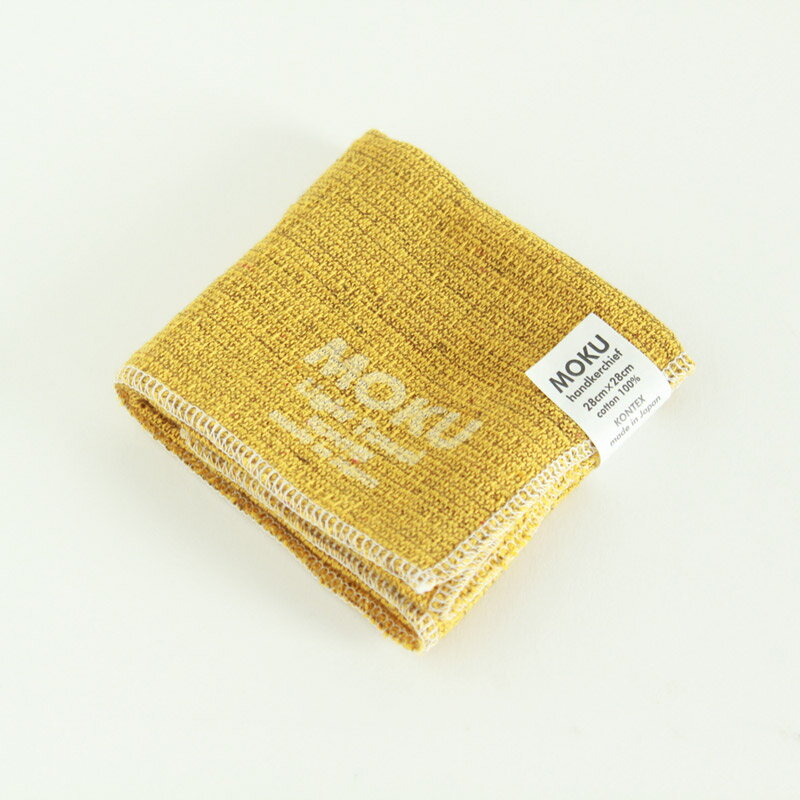 MOKU モク ハンカチーフ イエロー BF011438-1A-2D