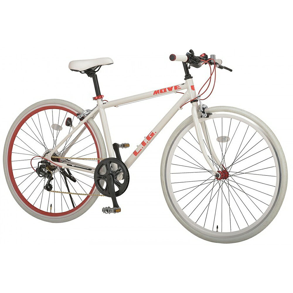 楽天市場】オオトモ リグ LIG LIG MOVE クロスバイク 自転車 700C 7段