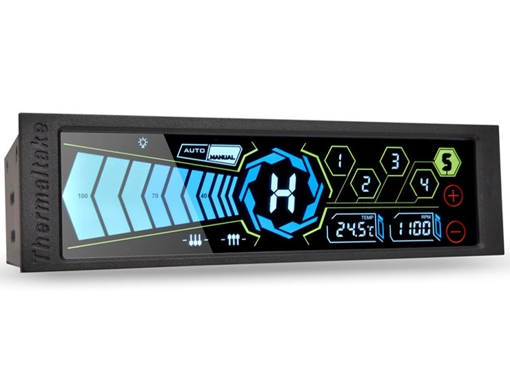 THERMALTAKE サーマルテイク ファンコントローラー Commander FT AC-010-B51NAN-A1 ブラック