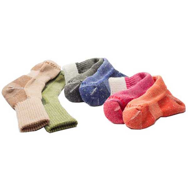 キャラバン Caravan メンズ レディース メリノウール＿2Pソックス マゼンダ/サーモン 142001 862