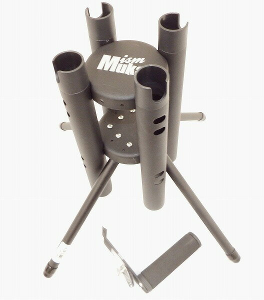 ムカイフィッシング ロッドスタンド ブラック 専用バッグ付き 楽天市場】ムカイフィッシング ロッドスタンド SPOT-4 ( PVC