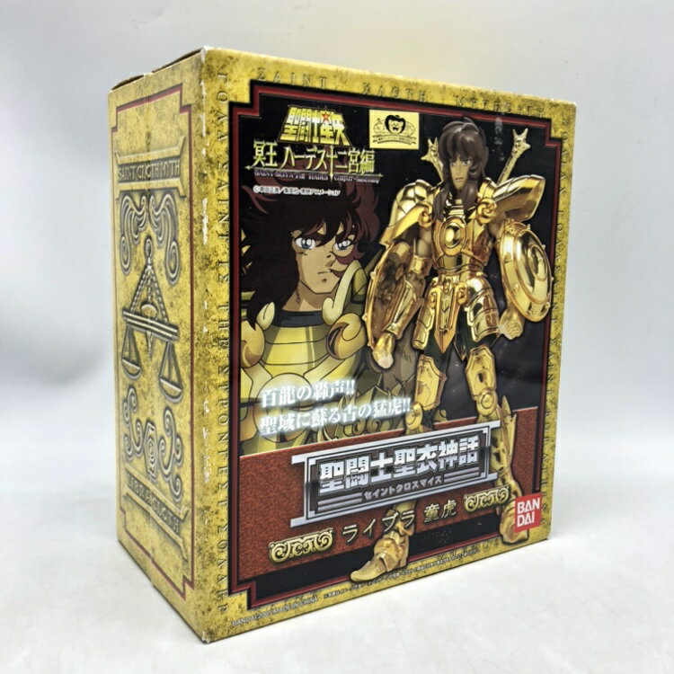 フィギュア　[ランクB] 聖闘士聖衣大系 ライブラクロス(天秤座の童虎) 「聖闘士星矢」 美品 バンダイ 聖闘士聖衣大系 降り注ぐ 聖闘士星矢 天秤座の聖