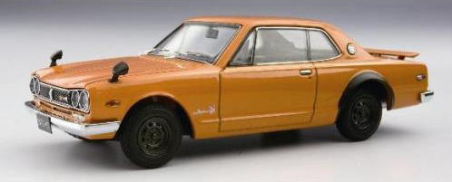 京商日産SKYLINE 2000 GT-R ＆エブロKPGC10 1/43 2台 Amazon | 京商 日産 スカイライン 2000 GT-R KPGC10 1/43