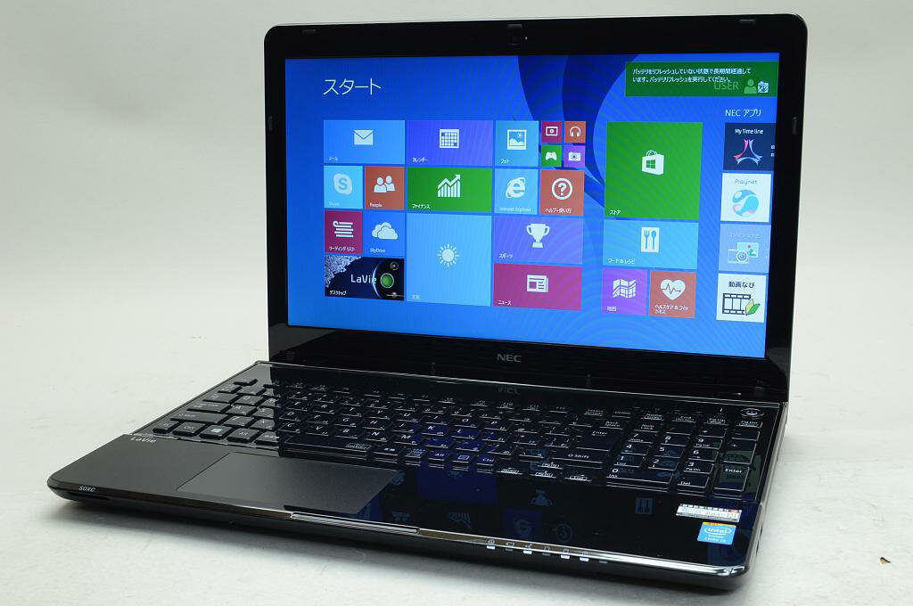 楽天市場】日本電気 PC-LS550JS2JW NEC ノートパソコン LaVie S LS550