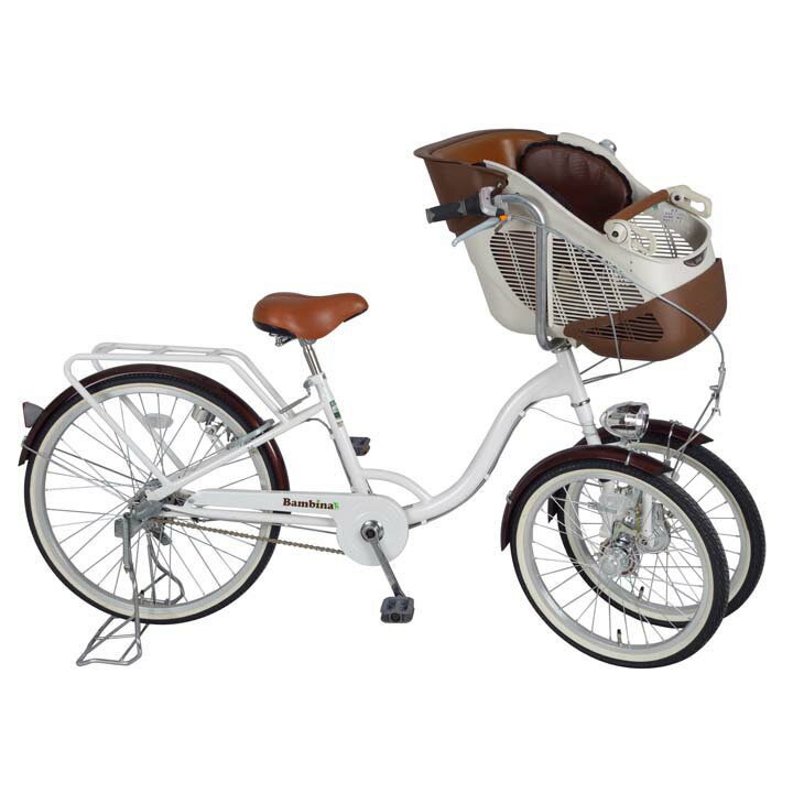 【即出荷】 楽天市場】ミムゴ バスケット付三輪自転車 バンビーナ Bambina 自転車本体