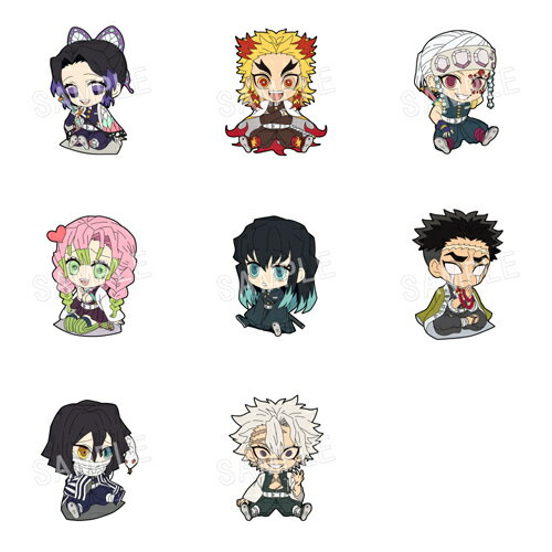 楽天市場】中外鑛業 鬼滅の刃 ぺたん娘トレーディングラバーストラップ