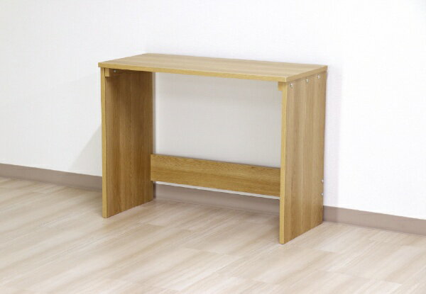 友澤木工｜TOMOZAWA テレワークデスクHIGH 約W90×D42×H70cm/ナチュラル