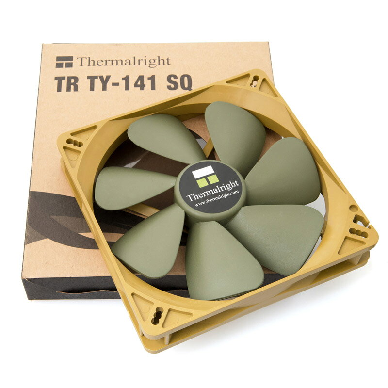 サーマルライト｜THERMALRIGHT ケースファン 140mm / 1300RPM TY-141 SQ TY141SQ
