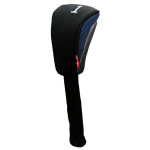 (未使用･未開封品)　LEZAX(レザックス) TEE-OFF ヘッドカバー ユーティリティ用  TOHC-6553 ブラック×シルバー 0pbj0lf LEZAX(レザックス) TEE-OFF ヘッドカバー ユーティリティ用 TOHC