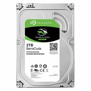 Seagate BarraCuda 3.5 2TB 内蔵HDD SATA 6.0Gb/ s 256MB 7200rpm ST2000DM008 | パソコン周辺機器