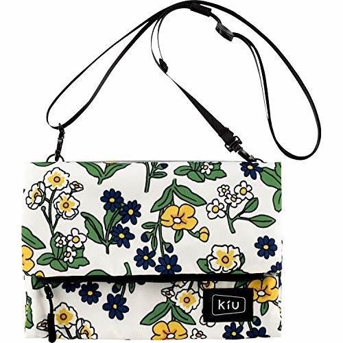K80-050 KiU キウ ウォーターリペレントストレージサコッシュ フローラ・オフホワイト