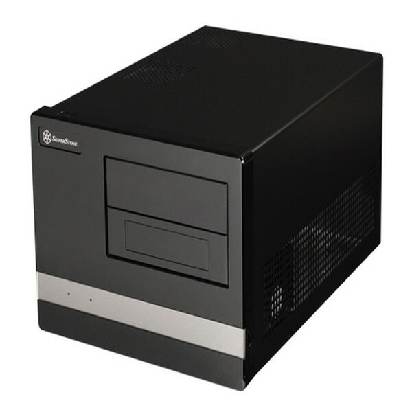 SilverStone｜シルバーストーン PCケース SG02-F ブラック SST-SG02B-F-USB3.0