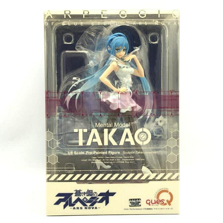 キューズQ 1/8 蒼き鋼のアルペジオ アルス・ノヴァ メンタルモデル タカオ キューズQ １／８ 蒼き鋼のアルペジオ −アルス・ノヴァ