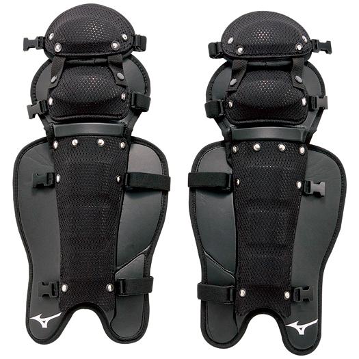 [ミズノ]軟式用レガース 楽天市場】美津濃 MIZUNO 審判レガースミズノプロ ブラック 2YL432