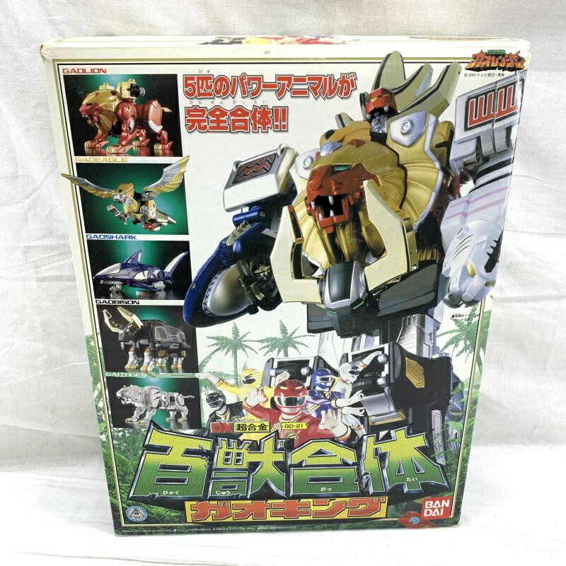 楽天市場】バンダイ バンダイ 百獣戦隊ガオレンジャー DX百獣合体ガオ