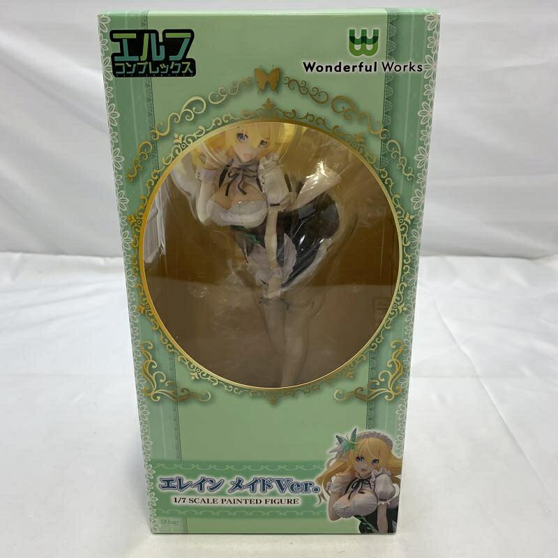 ダークエルフ フィメール「LINEAGE II」1/8PVC塗装済み完成品 中古】(本体A-/箱B)リネージュII ダークエルフ フィーメール 1/8
