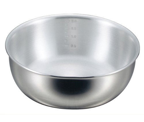 8896800 EBM プロシェフ 2PLY IH ヤットコ鍋 目盛付 15cm 4548170073319