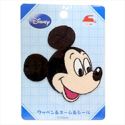 アイロンパッチ ワッペン ミッキーマウス DI30 ディズニー パイオニア 手芸用品 入園 入学 準備 雑貨