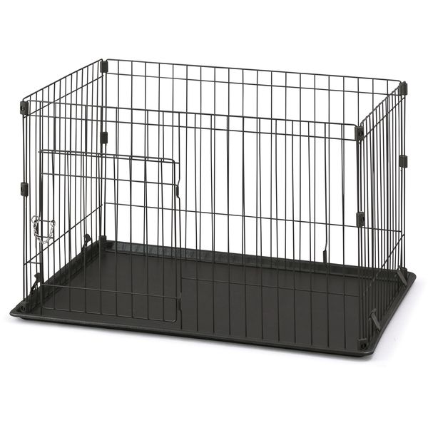 【メーカー直送】アイリスオーヤマ システム サークル トレー付き マットブラウン P-STN-550【代引不可】【お客様組立】