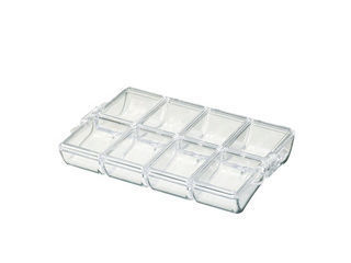 直送 イノマタ化学 4905596410584 ビーズケース クリアー #4105