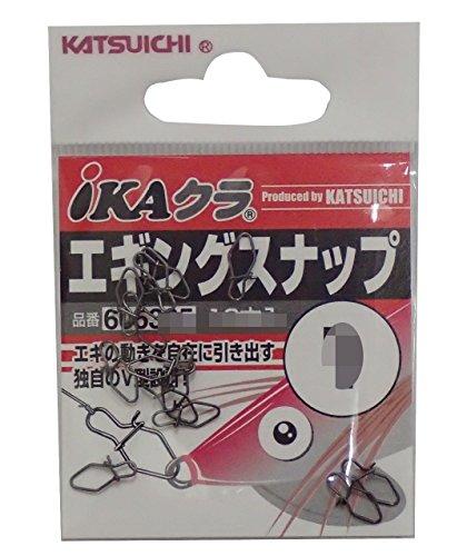 カツイチ KATSUICHI IKAクラ エギングスナップ 2 NSブラック 605332