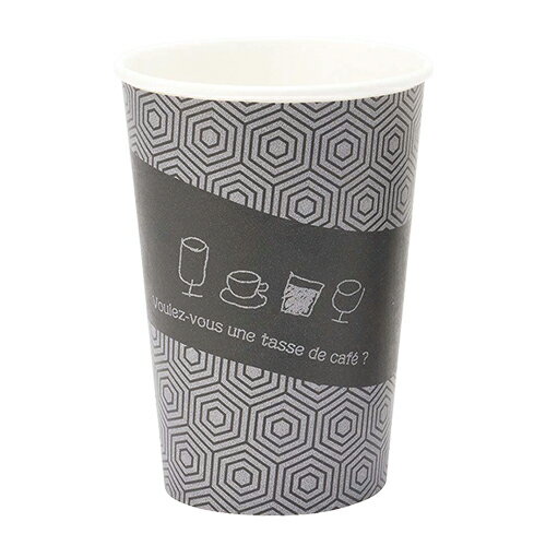 サンナップ 厚紙カップ カフェ柄 14オンス