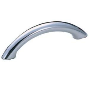 SHIROKUMA シロクマ PC弓形ハンドル 105ミリ クローム P-4