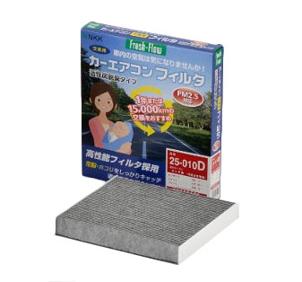 日東工業 カーエアコンフィルタ Fresh-Flow 高機能脱臭タイプ D 22-012D