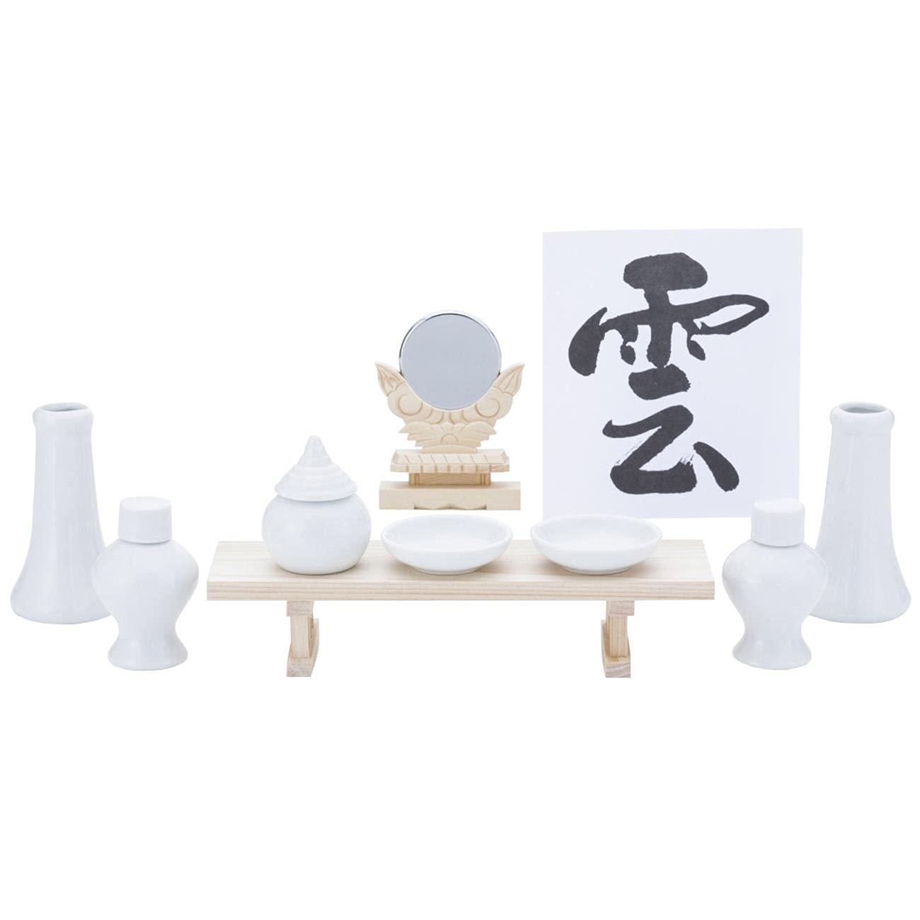 神棚の里 Kamidananosato 静岡木工 神前用具セット中