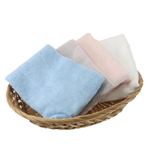 丸眞 イータックフェイスタオル ホワイト