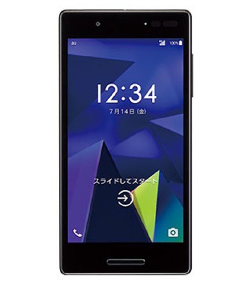 Qua phone KYV42 スマートフォン 本体 ブラック Qua phone QX KYV42 SIMロック解除済み Black Bランク