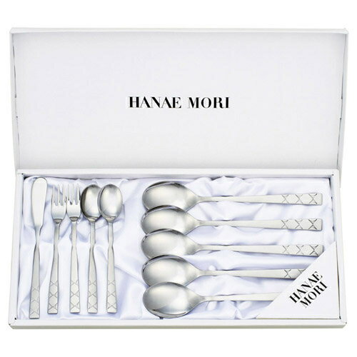 ハナエモリ サパー10ピースセット 金属食器