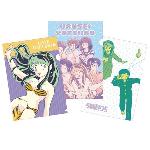 うる星やつら　クリアファイル　まとめセット うる星やつら » うる星やつら ミニクリアファイルセット