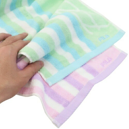 FILA フィラ マフラータオル ジャガード スリム ロングタオル ミーナ 日繊商工 ジョギング スポーツブランド グッズ ホワイトデー
