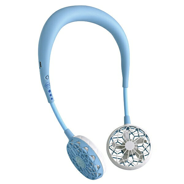 ダブルファン　ハンズフリー　ｖｅｒ．２．０　アクアブルー