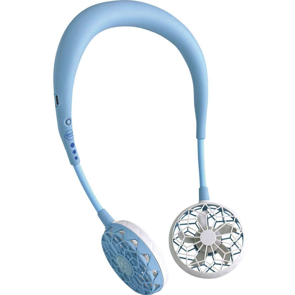 ダブルファン　ハンズフリー　ｖｅｒ．２．０　アクアブルー