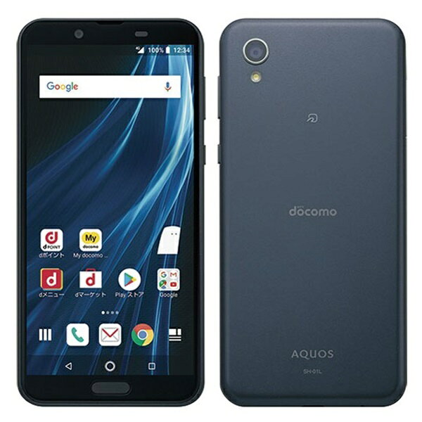 SHARP AQUOS sense2 SH-01L Nuance Black 広島本通
