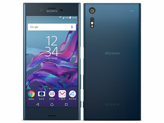 楽天市場】NTTドコモ SONY Xperia XZ SO-01J Forest Blue | 価格