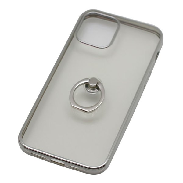 バウト|BAUT iPhone 12/12 Pro リング付ケース メタルフレーム BJI2004SV シルバー