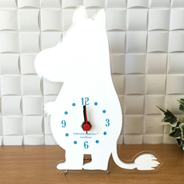楽天市場】ベネリック moomin ムーミン ジオラマ置時計 リトルミイ