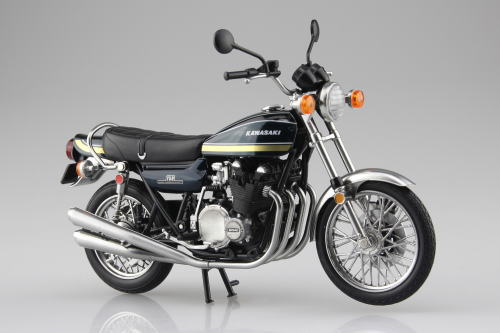 Kawasaki 750-RS (Z2) 1/12 アオシマ　ファイヤーボール 買取】1/12 完成品バイク KAWASAKI 750RS（Z2） ファイヤー