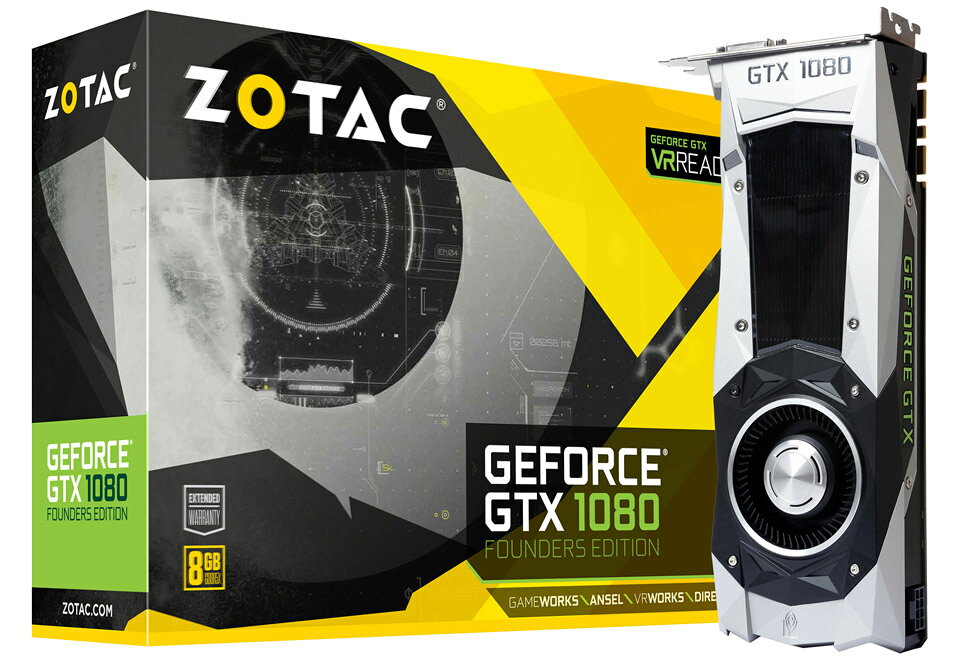 ZOTAC GeForce GTX1080 Founder edition