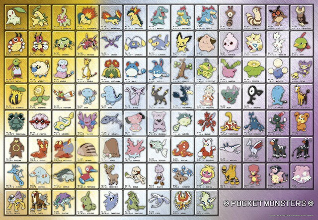 楽天市場】エンスカイ 1000P ポケットモンスター 1000T