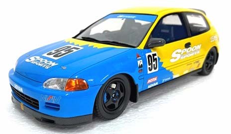 楽天市場】京商 ソリド 1/18 ホンダ シビック EG6 スプーン バージョン