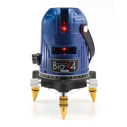 楽天市場】山真製鋸 山真製鋸 YAMASHIN レーザー墨出し器 Bio-X4