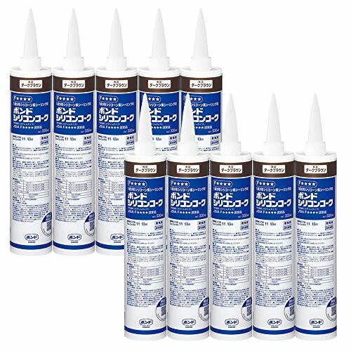 コニシ ボンド シリコンコーク ダークブラウン 330ml #55478